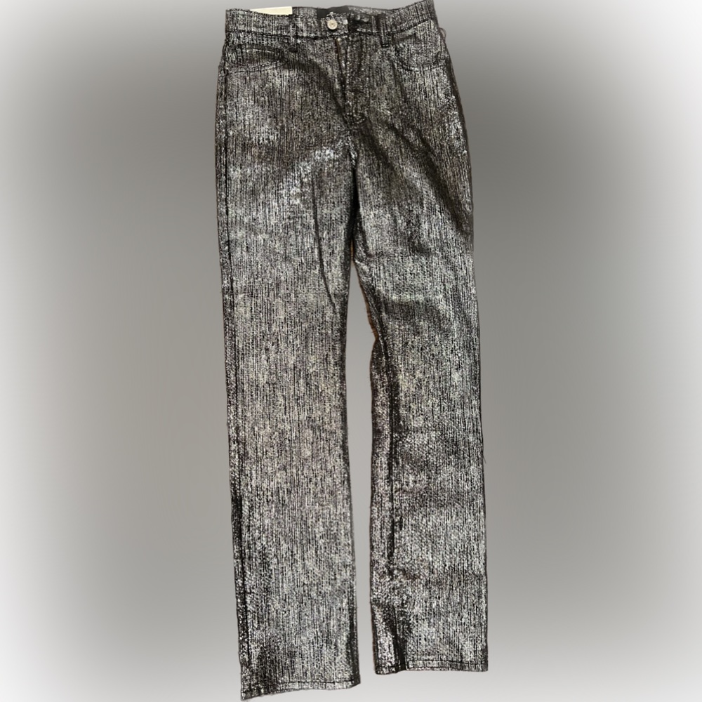 7 for all mankind silver jeans